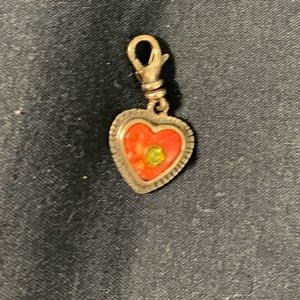 Silpada Red Hot Love Charm C2561